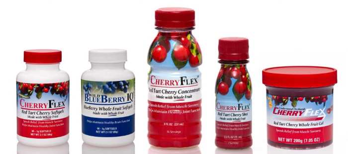 Los productos de CherryFlex-cerezas para la artrosis